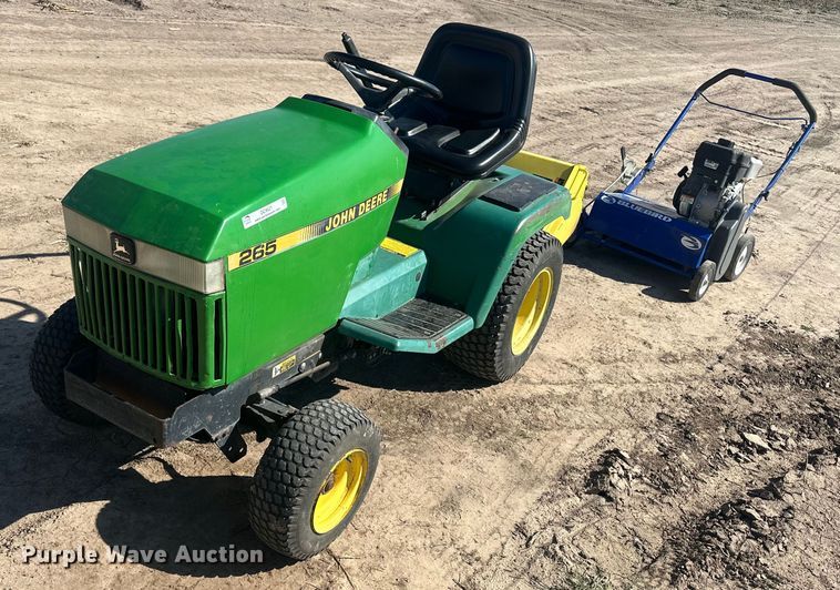 image for item OC9521 John Deere 265  lawn mower