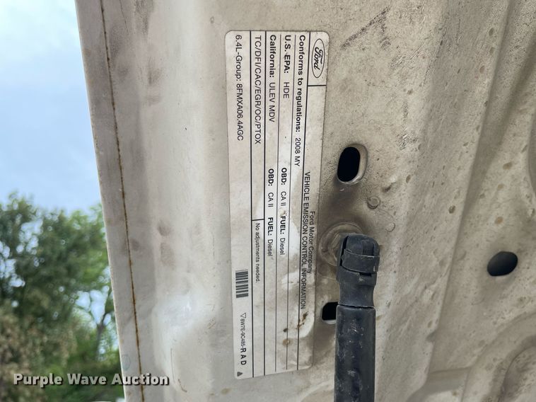 image for item OC9550 2008 Ford F250 Super Duty  Crew Cab pickup truck