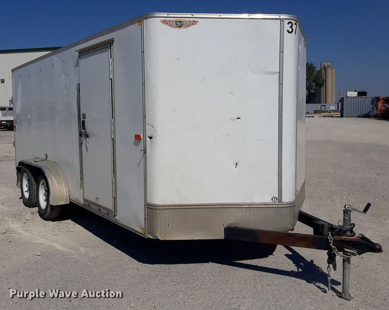 image for item OF9501 2017 H&H  enclosed cargo trailer