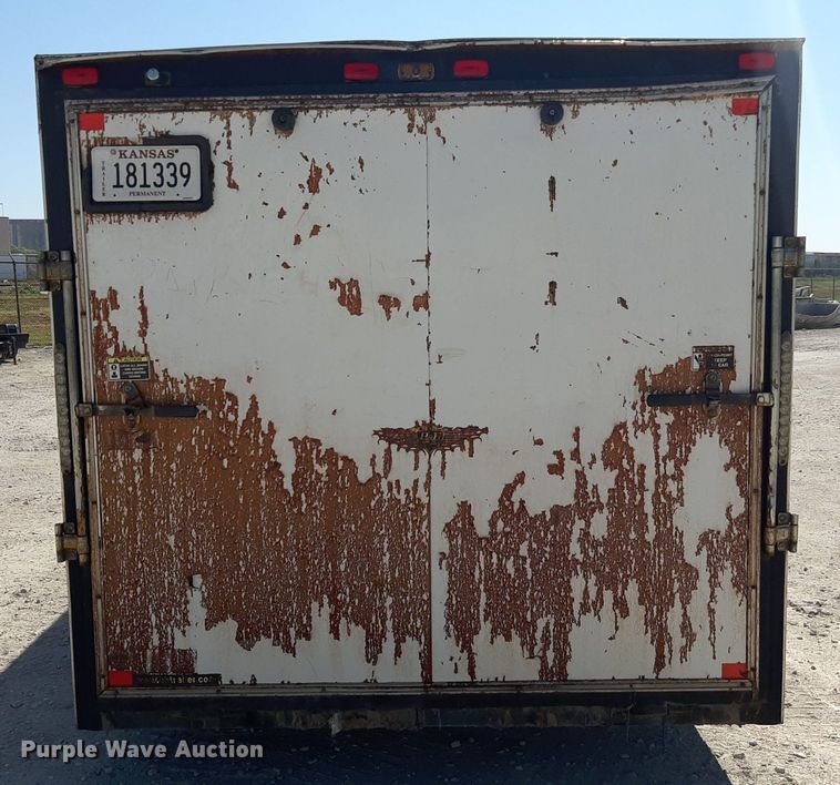 image for item OF9501 2017 H&H  enclosed cargo trailer