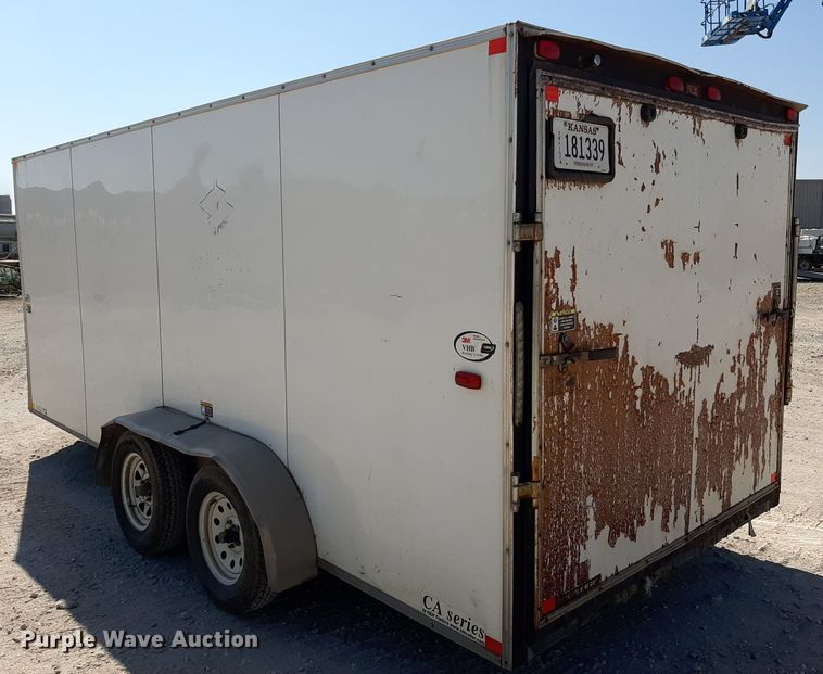 image for item OF9501 2017 H&H  enclosed cargo trailer