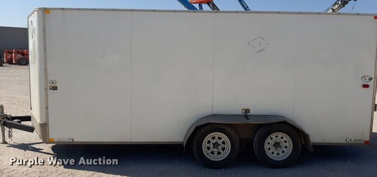 image for item OF9501 2017 H&H  enclosed cargo trailer