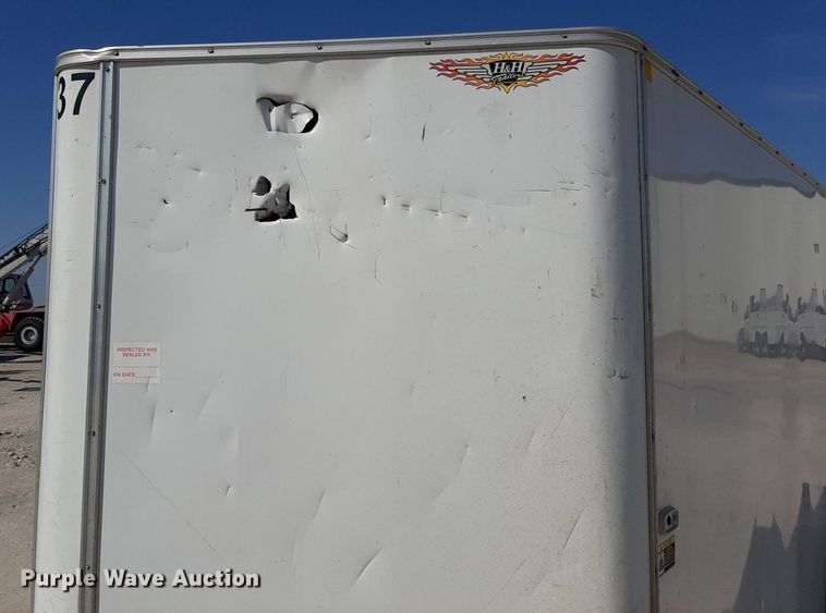image for item OF9501 2017 H&H  enclosed cargo trailer