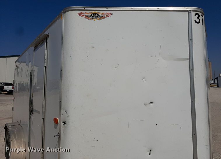image for item OF9501 2017 H&H  enclosed cargo trailer