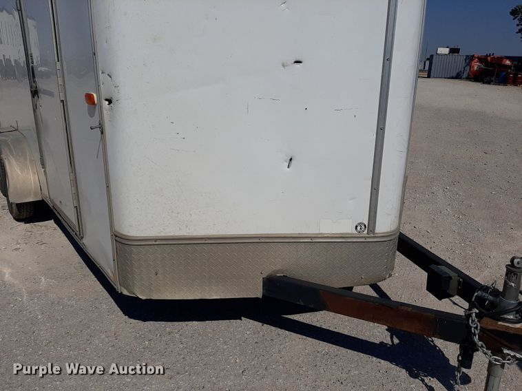 image for item OF9501 2017 H&H  enclosed cargo trailer
