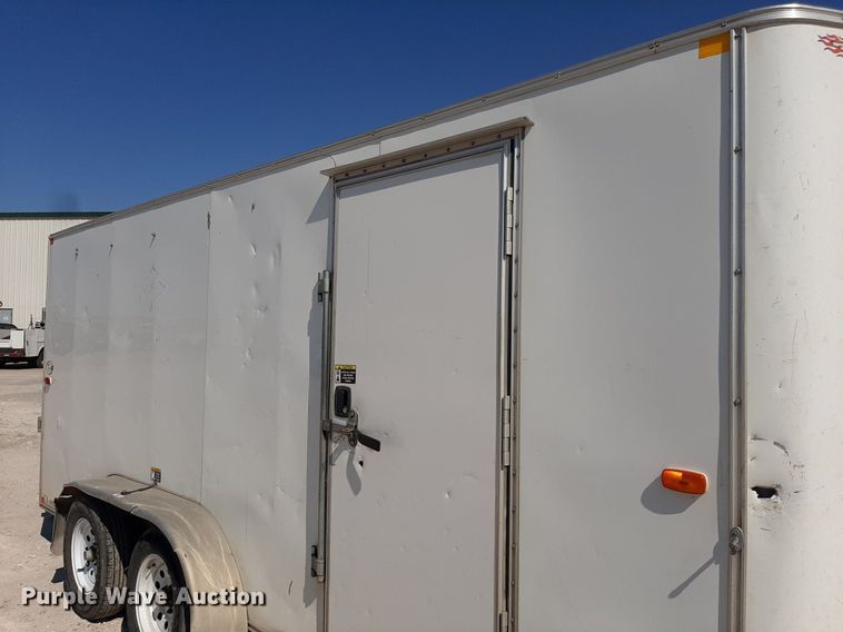 image for item OF9501 2017 H&H  enclosed cargo trailer