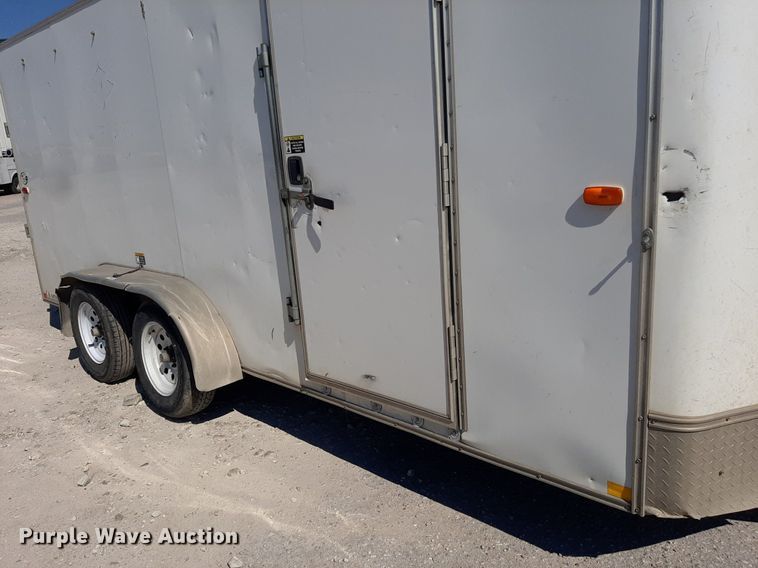 image for item OF9501 2017 H&H  enclosed cargo trailer