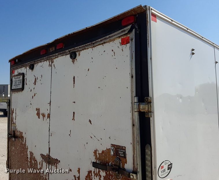 image for item OF9501 2017 H&H  enclosed cargo trailer