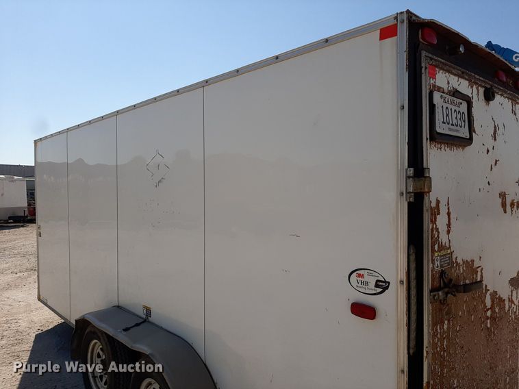 image for item OF9501 2017 H&H  enclosed cargo trailer