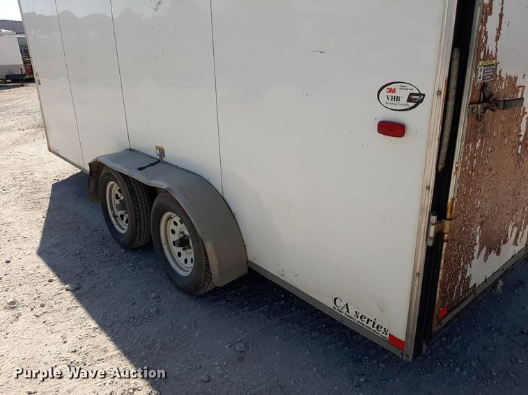image for item OF9501 2017 H&H  enclosed cargo trailer
