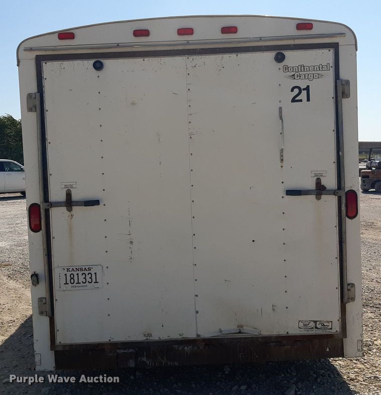 image for item OF9502 2005 Continental Cargo  enclosed cargo trailer