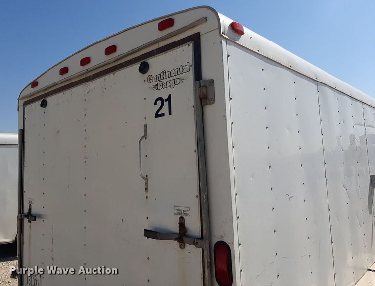 image for item OF9502 2005 Continental Cargo  enclosed cargo trailer