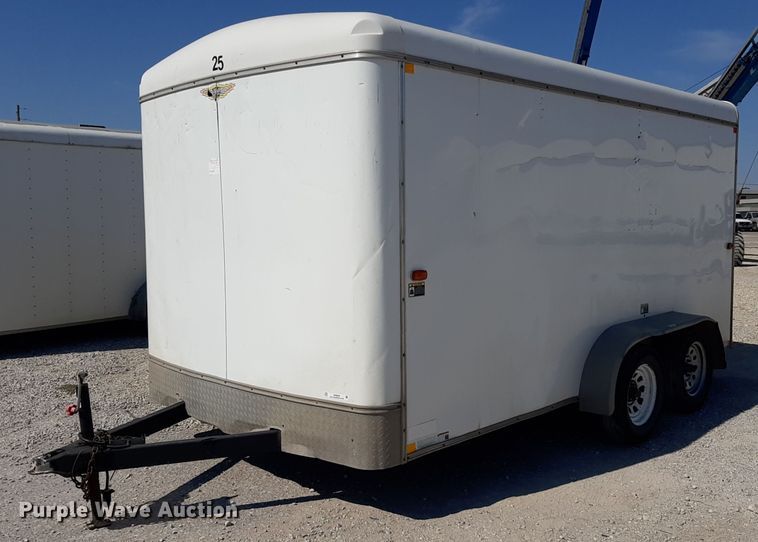 image for item OF9503 2013 H&H  enclosed cargo trailer