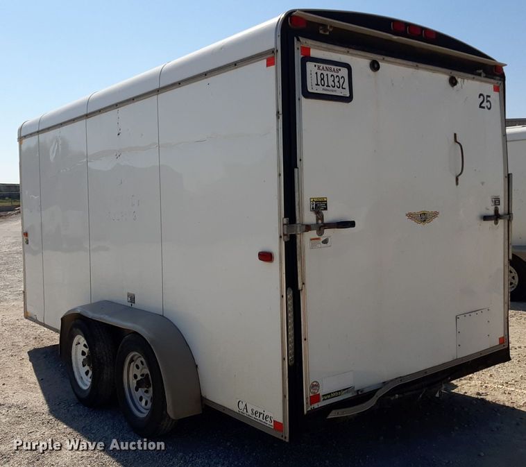 image for item OF9503 2013 H&H  enclosed cargo trailer