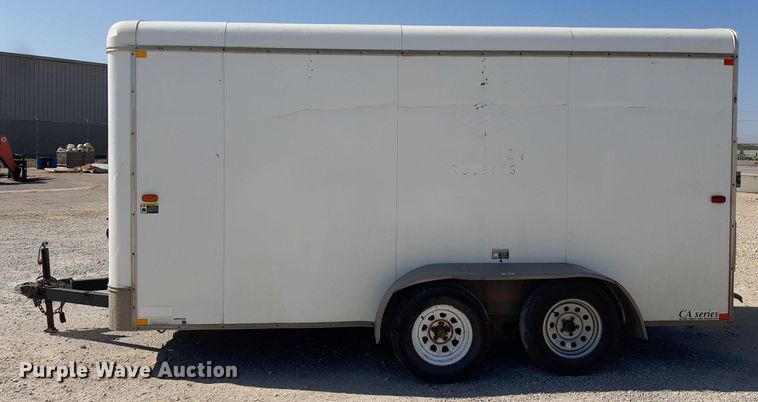 image for item OF9503 2013 H&H  enclosed cargo trailer
