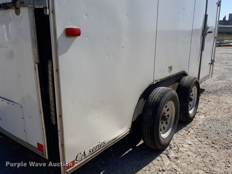 image for item OF9503 2013 H&H  enclosed cargo trailer