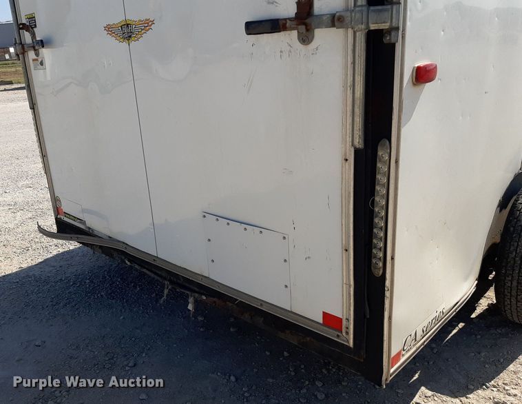 image for item OF9503 2013 H&H  enclosed cargo trailer
