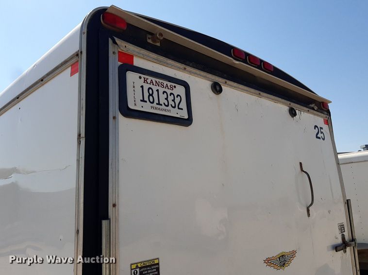 image for item OF9503 2013 H&H  enclosed cargo trailer