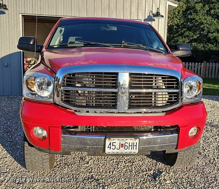 image for item OG9455 2007 Dodge Ram 3500  Quad Cab pickup truck