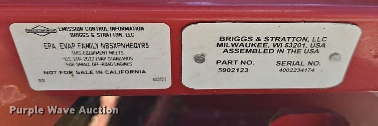 image for item OG9458 Ferris Z3X  ZTR lawn mower