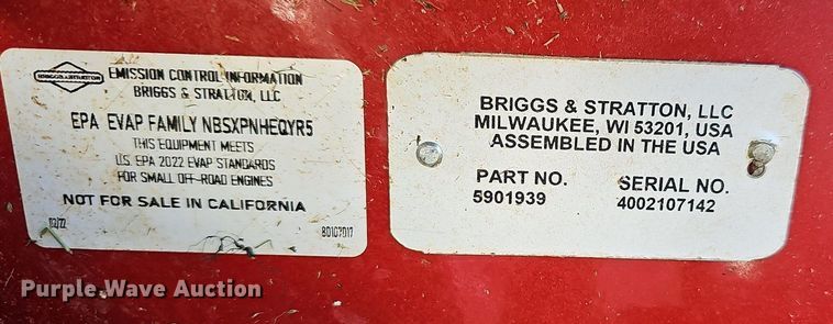 image for item OG9459 Ferris  ZRT lawn mower