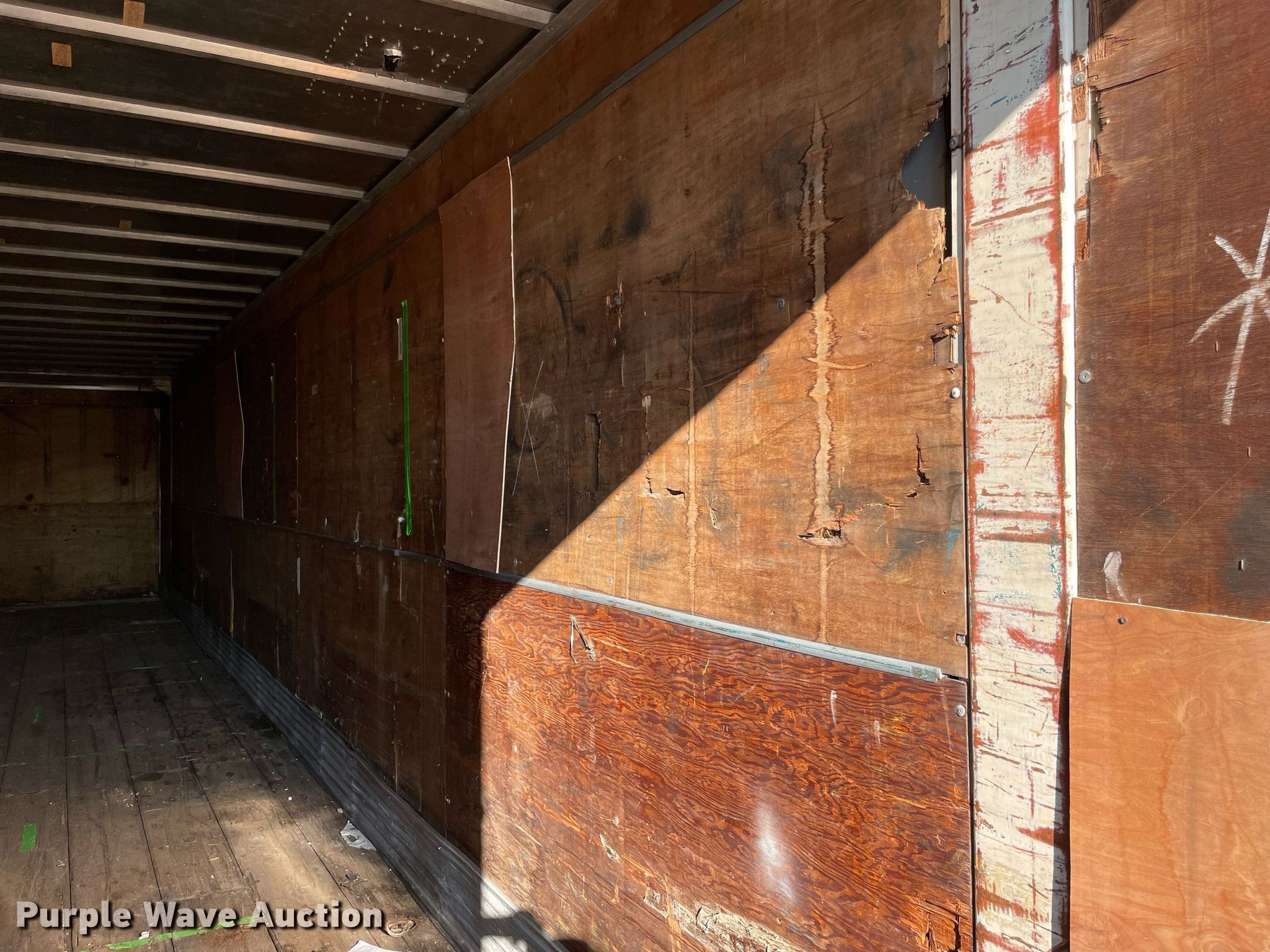 Shipping container in Ardmore, OK Item DM0417 sold Purple Wave