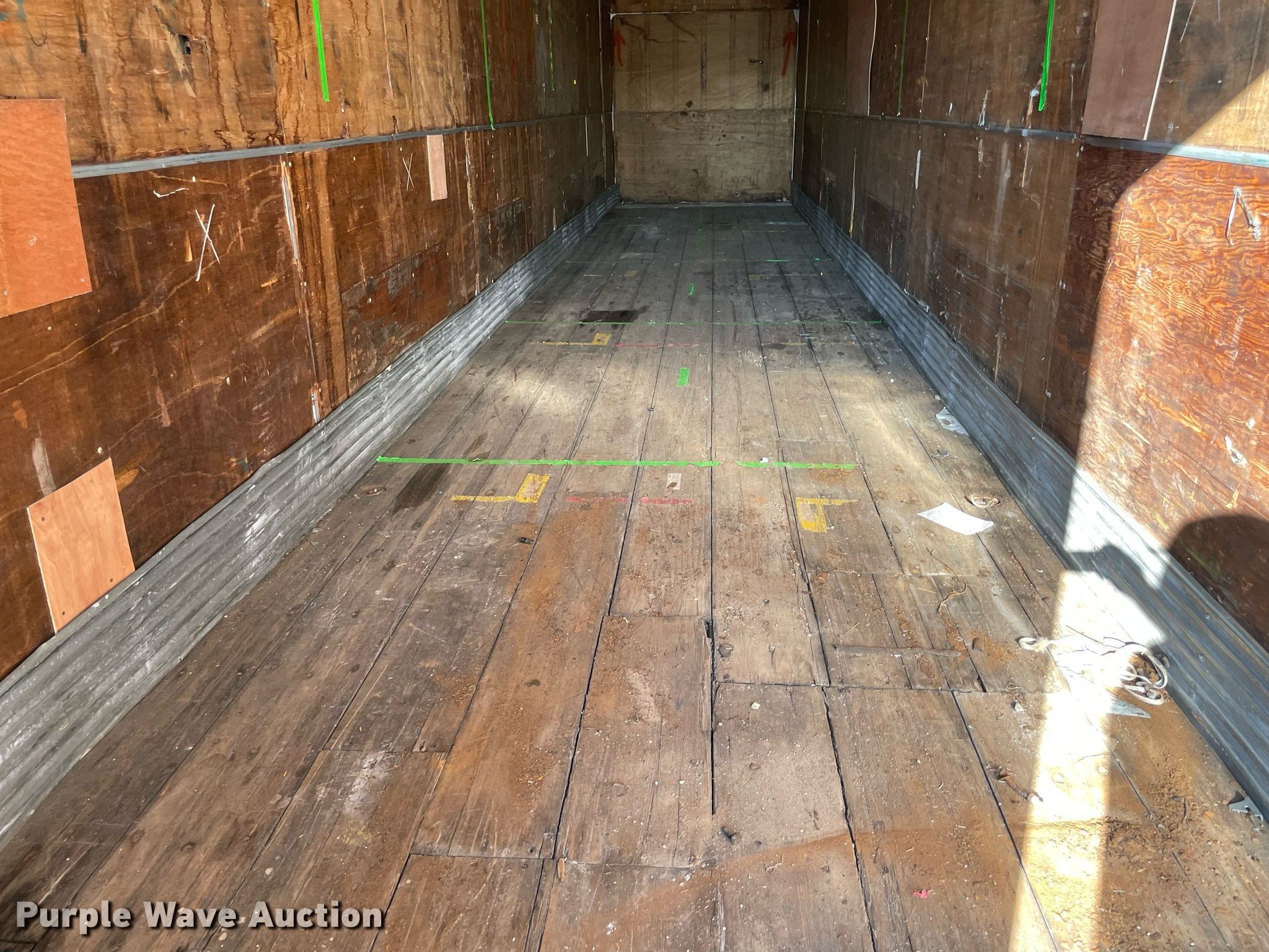 Shipping container in Ardmore, OK Item DM0417 sold Purple Wave