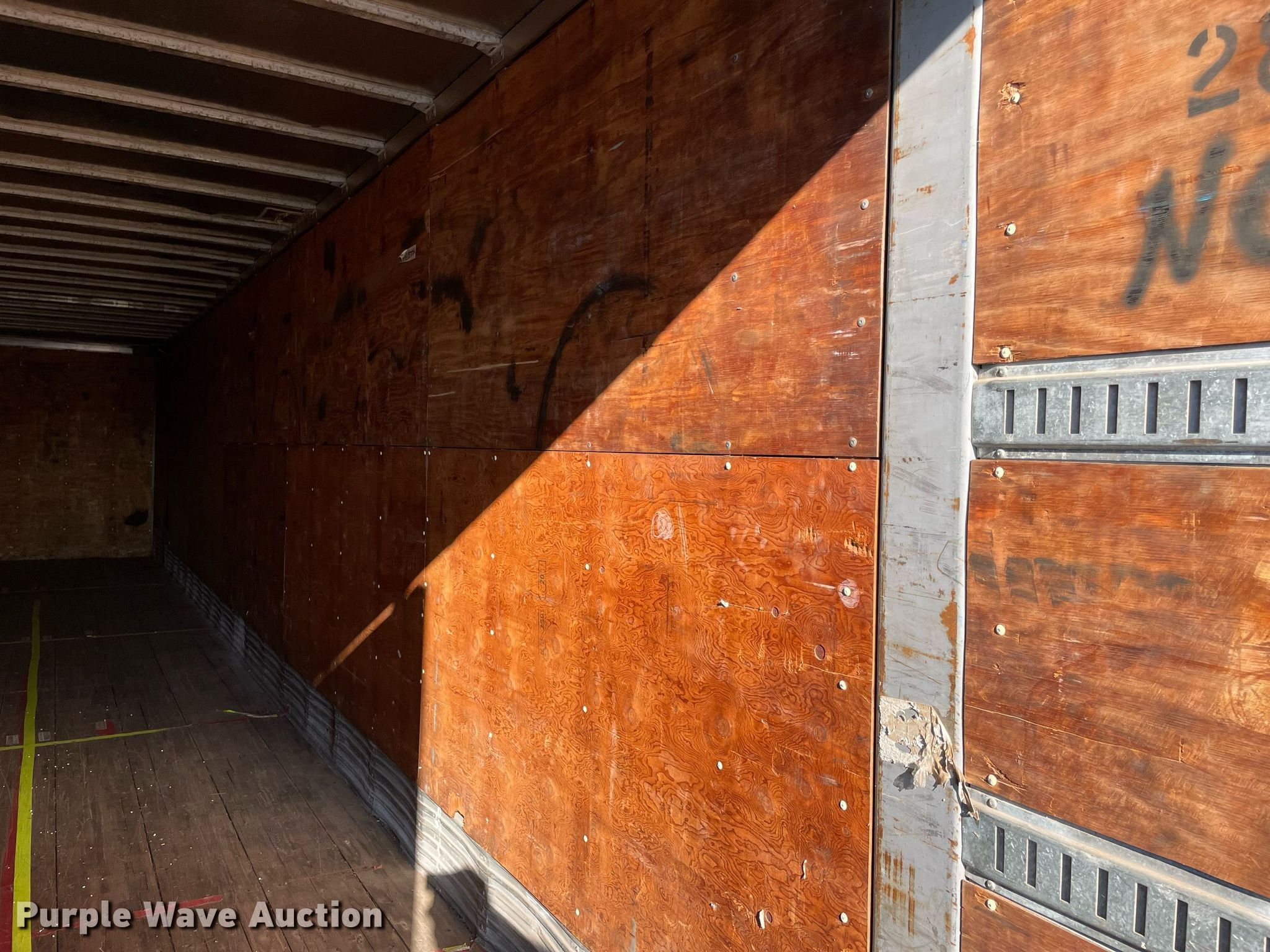 Shipping container in Ardmore, OK Item DM0418 sold Purple Wave