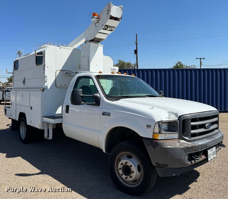 image for item DK2523 2003 Ford F450 Super Duty  fiber optic splicing truck