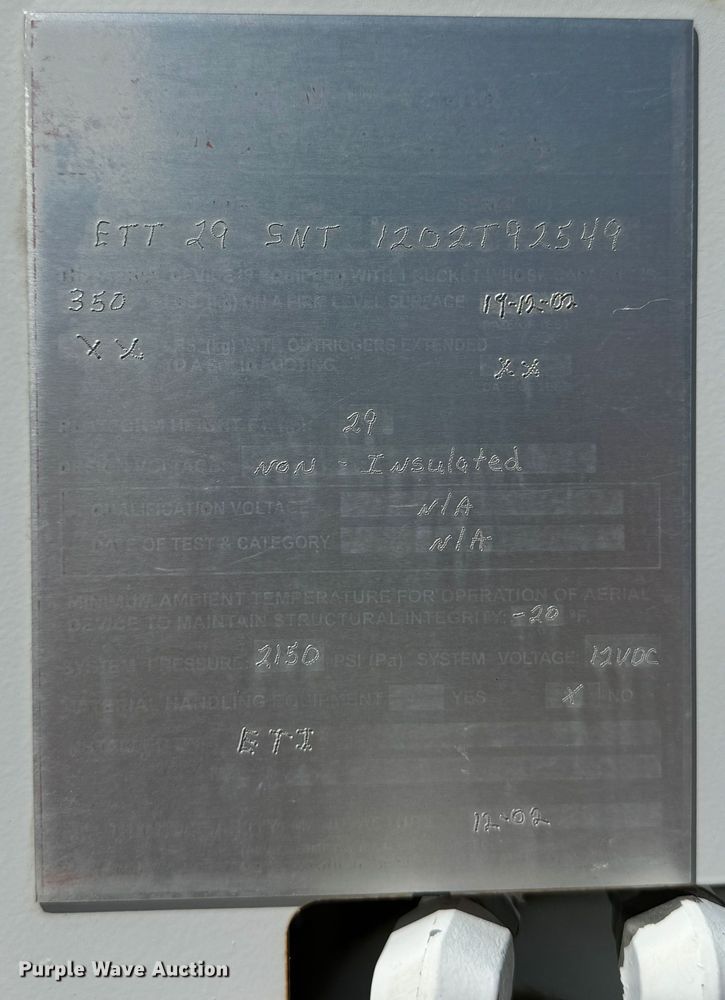 image for item DK2523 2003 Ford F450 Super Duty  fiber optic splicing truck