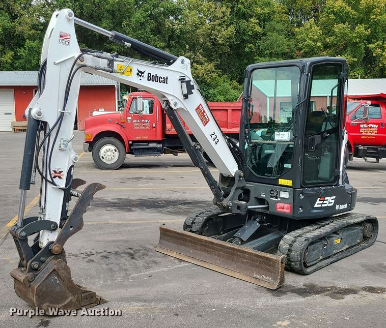 image for item DK4094 2020 Bobcat E35i  mini excavator