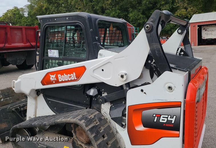 image for item DK4095 2020 Bobcat T64  tracked skid steer loader