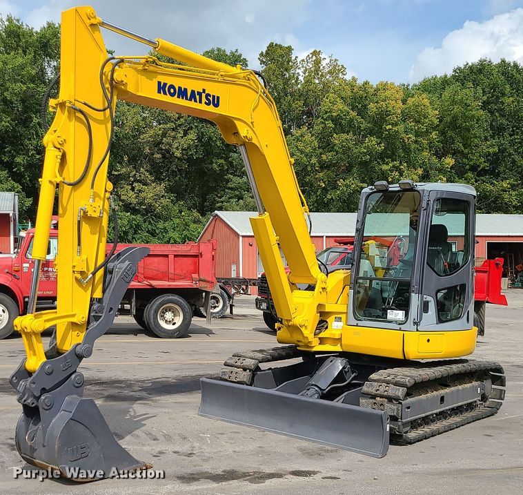 image for item DK4096 2008 Komatsu PC78MR-6  mini excavator
