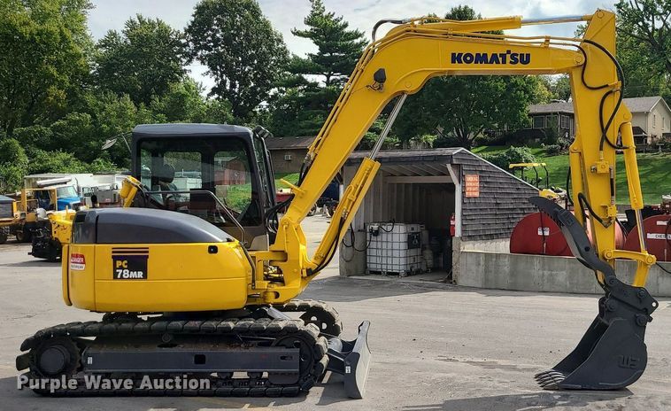 image for item DK4096 2008 Komatsu PC78MR-6  mini excavator