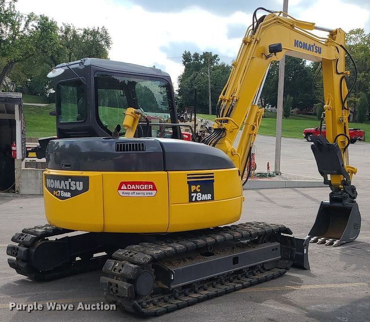 image for item DK4096 2008 Komatsu PC78MR-6  mini excavator