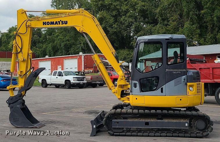 image for item DK4096 2008 Komatsu PC78MR-6  mini excavator