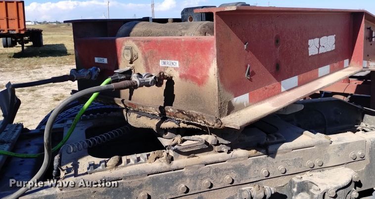 image for item DK8802 1993 Witzco Challenger RG-35  lowboy equipment trailer