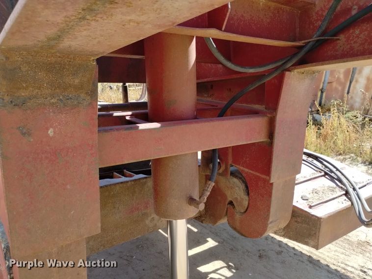 image for item DK8802 1993 Witzco Challenger RG-35  lowboy equipment trailer