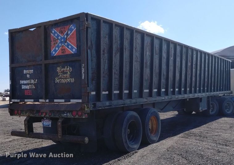 image for item DK8803 1998 Great Dane GPMS248  scrap trailer