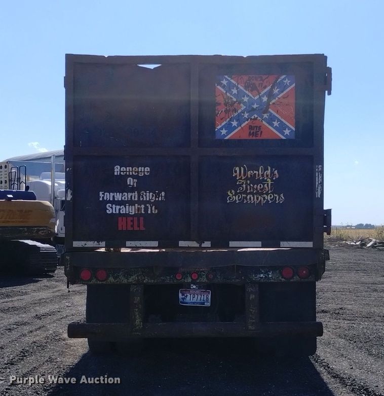 image for item DK8803 1998 Great Dane GPMS248  scrap trailer