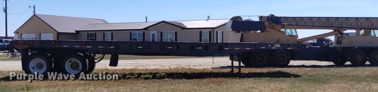 image for item DK8805 1978 Shop built  flatbed trailer