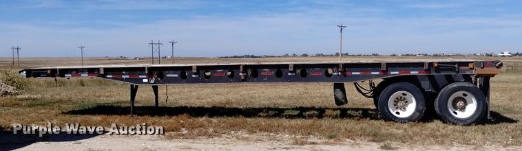 image for item DK8805 1978 Shop built  flatbed trailer