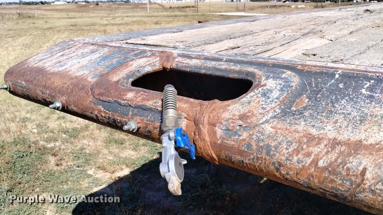 image for item DK8805 1978 Shop built  flatbed trailer