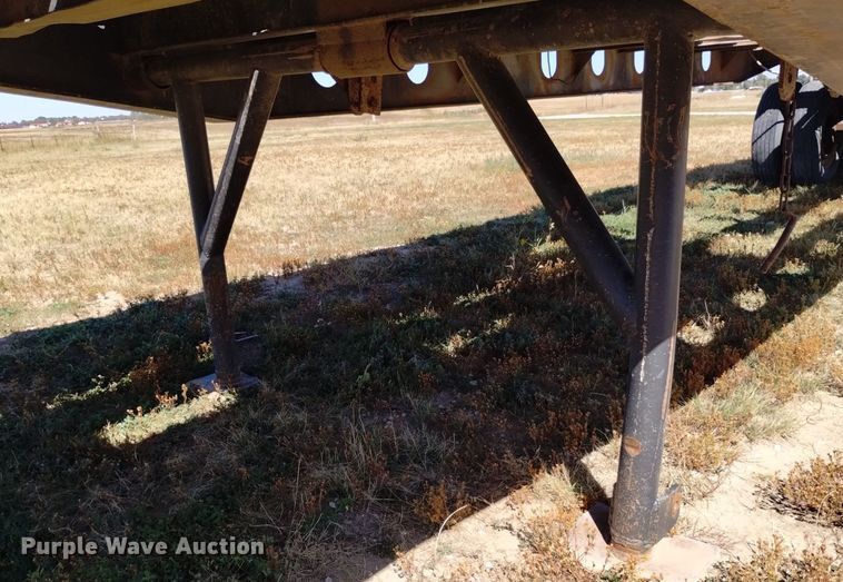 image for item DK8805 1978 Shop built  flatbed trailer