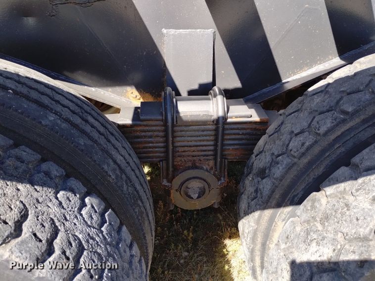 image for item DK8805 1978 Shop built  flatbed trailer