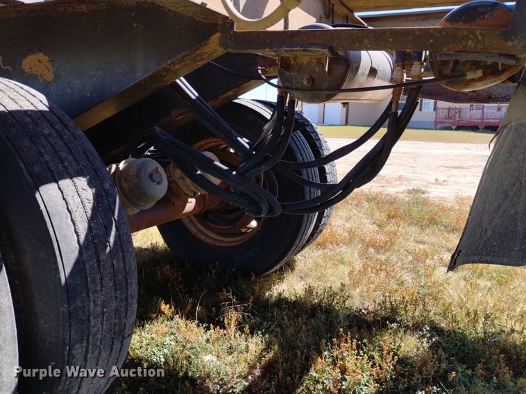 image for item DK8805 1978 Shop built  flatbed trailer