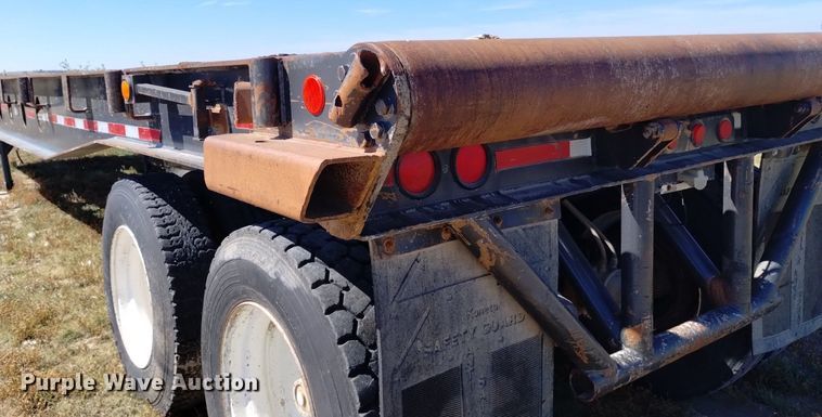 image for item DK8805 1978 Shop built  flatbed trailer