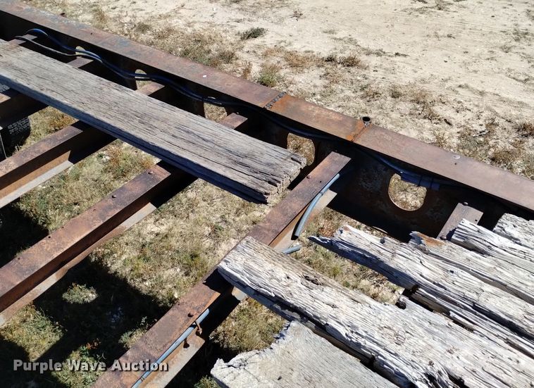 image for item DK8805 1978 Shop built  flatbed trailer