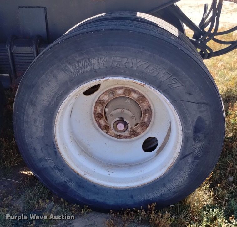 image for item DK8805 1978 Shop built  flatbed trailer