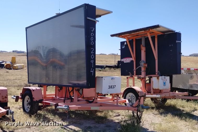 image for item DK8833 (2) message board trailers